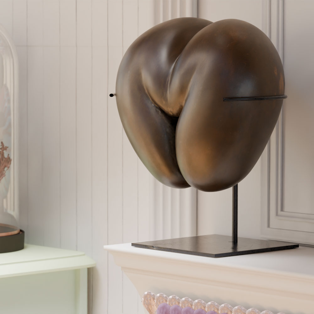 Présentoir en Acier pour Coco de Mer