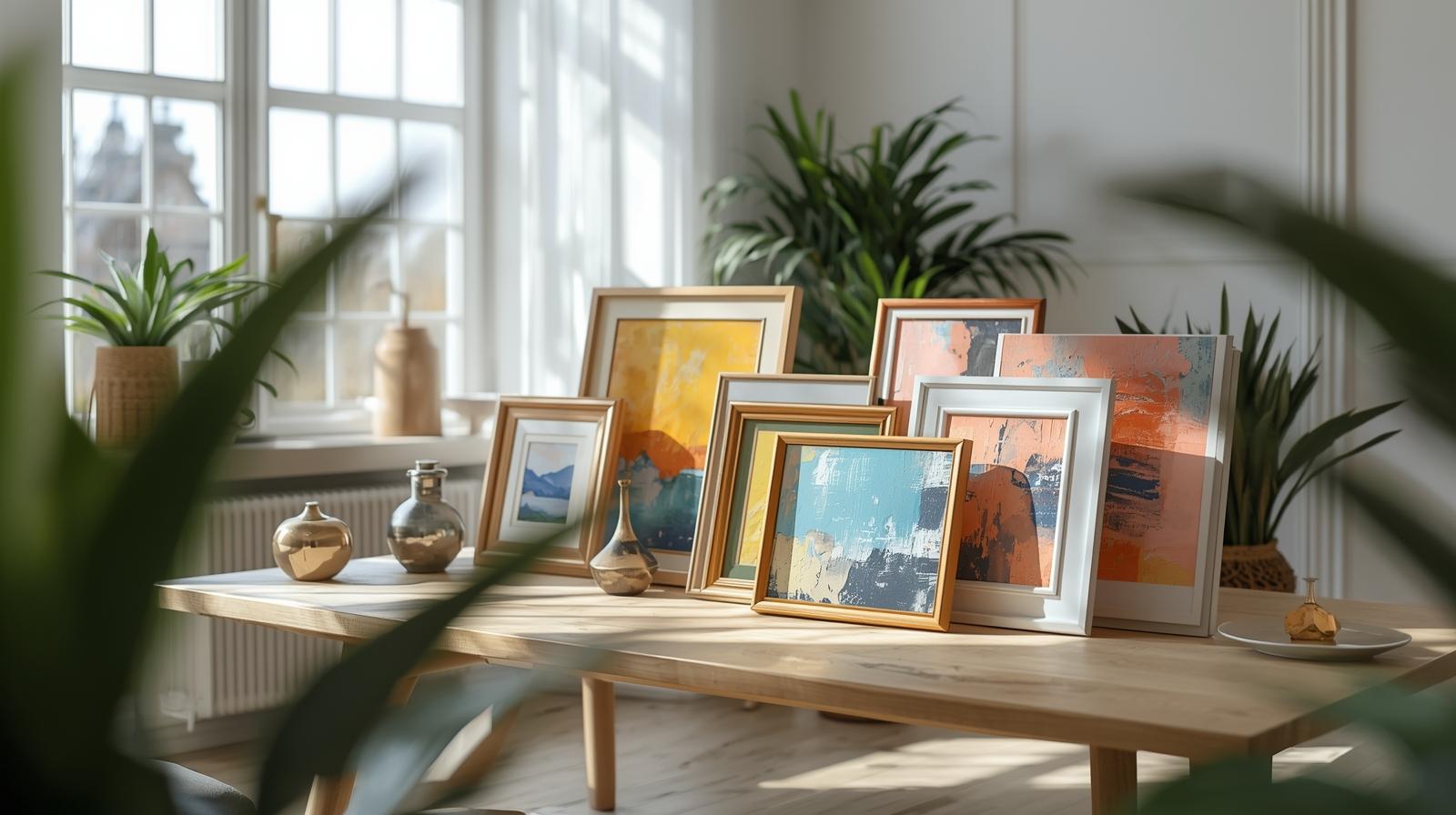 Présentoir Plexiglas pour Tableaux