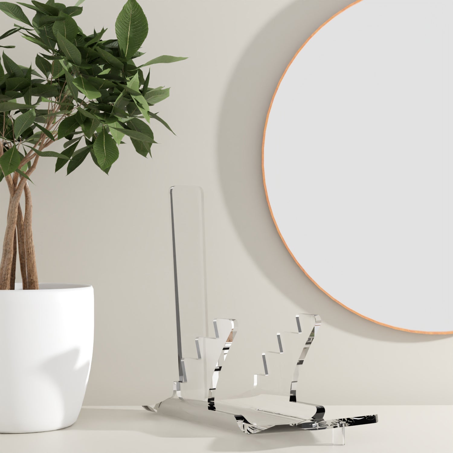 Présentoir Plexiglas Soucoupe & Tasse