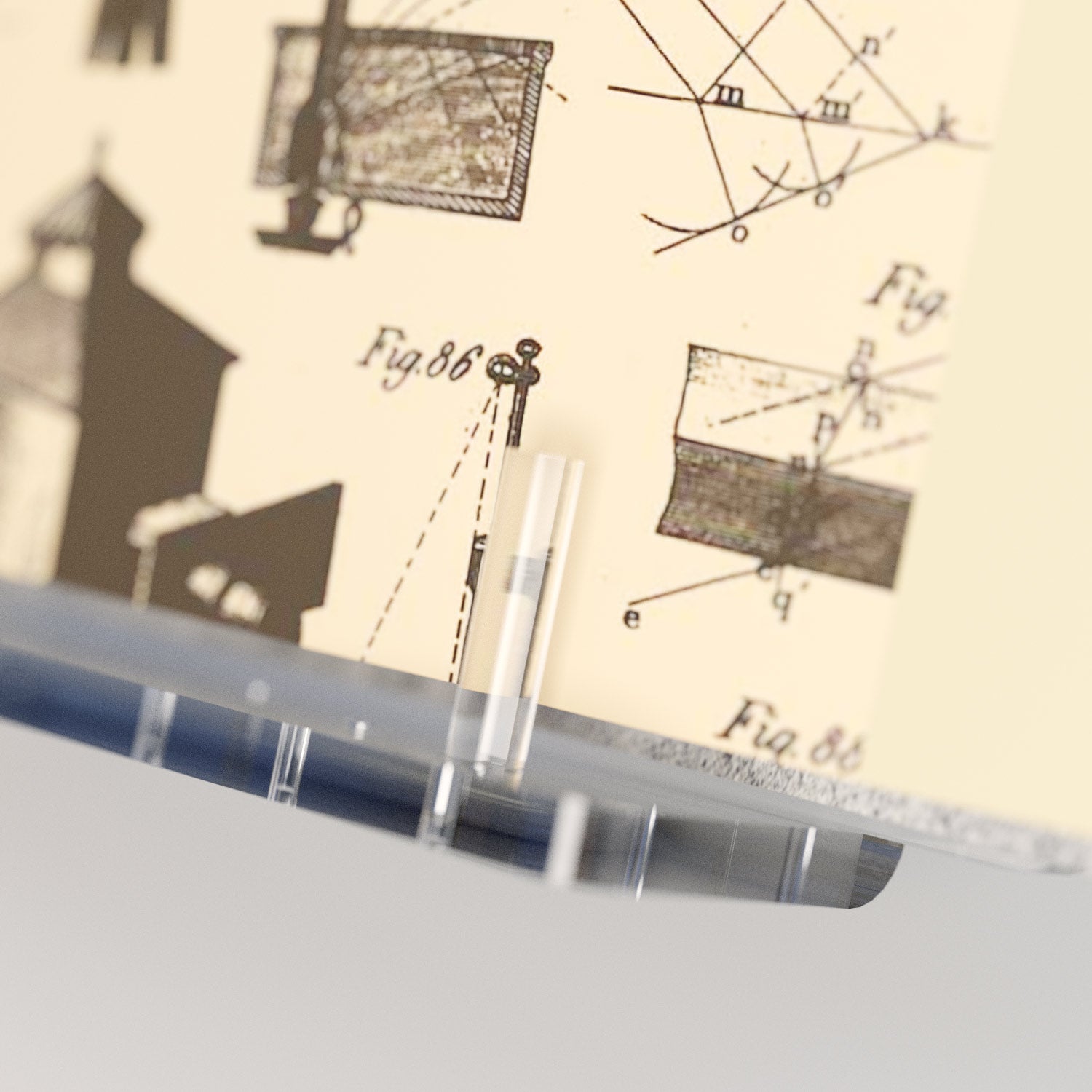 Plexiglas Display - Open Book - LUT1