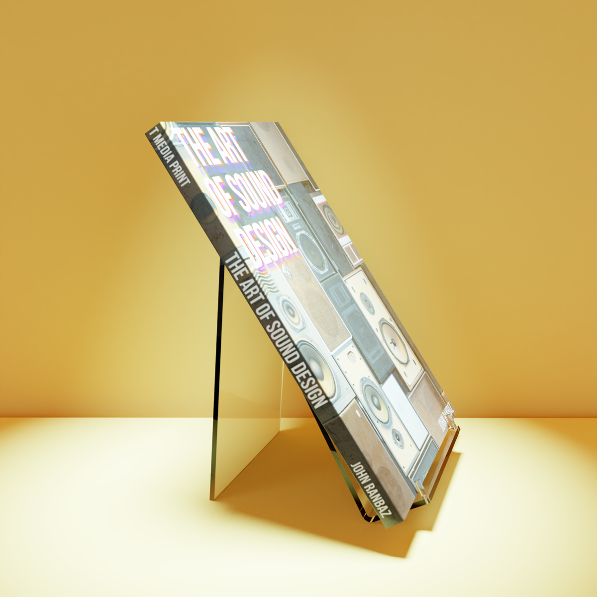 Plexiglas Display - Closed Book - SGN1