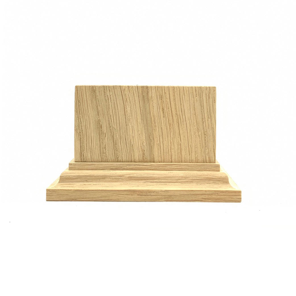 Socle de présentation en bois massif -BD3