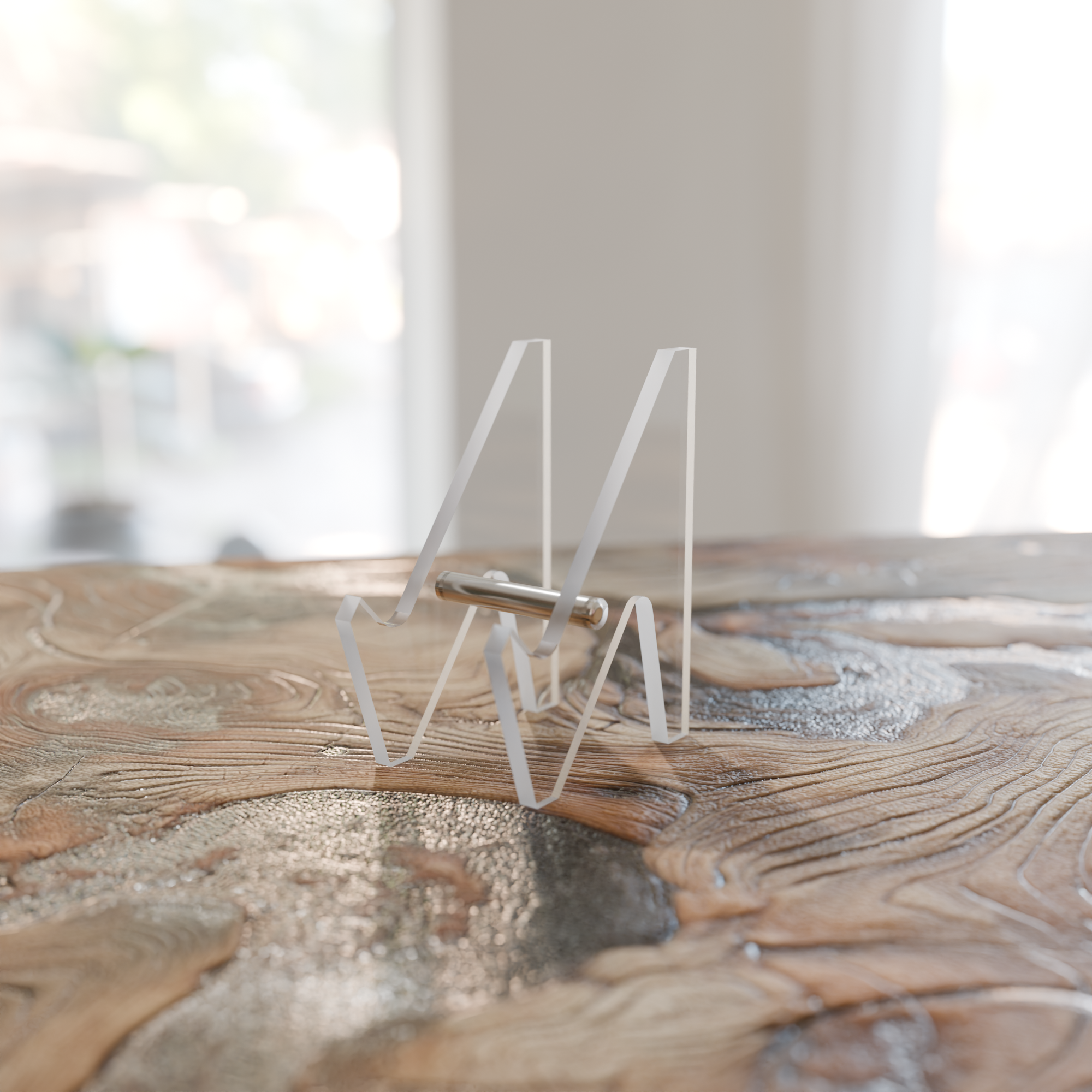 Münzdisplay aus Plexiglas