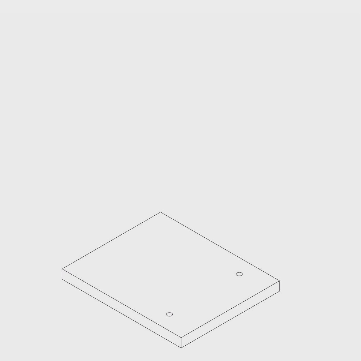 Plexiglas display - Cradle - BER1