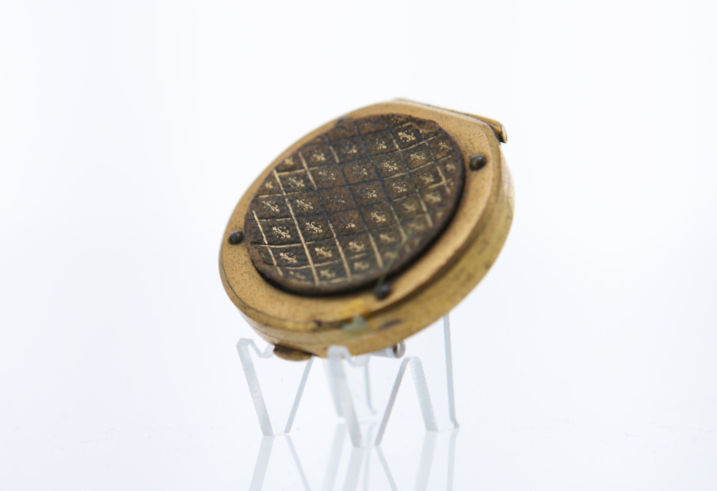 Münzdisplay aus Plexiglas