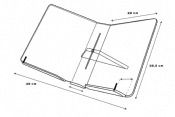 Présentoir Plexiglas - Livre Ouvert - LUT4