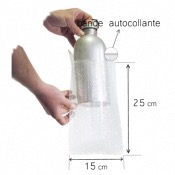  25 Sachets Papiers Bulles - 15x25 cm 