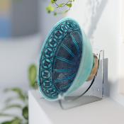 Présentoir Plexiglas pour assiette, Présentation inclinée