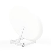 Lot de 8 - Présentoir plexiglas bras réglable - T2