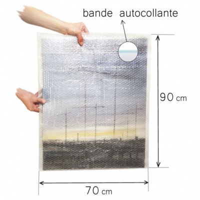 10 POCHETTES BULLES - 70x90 cm 