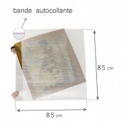 10 POCHETTES BULLE - 85x85 cm 