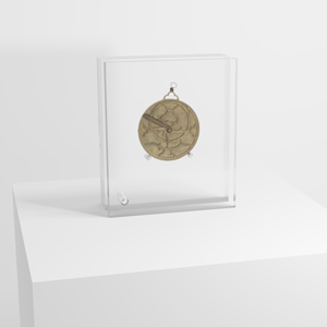 Présentoir Plexiglas pour Pièces de monnaie de 7 à 8 cm 