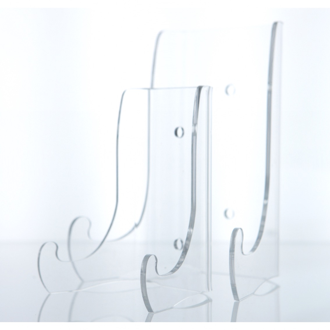 Présentoir assiette plexiglas - T1
