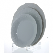Présentoir plexiglas inclinaison réglable pour assiettes - T1