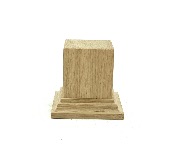 Socle de Présentation bois massif -BD2