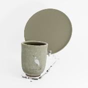 Présentoir en Plexiglas pour Soucoupe & Tasse - Petit 