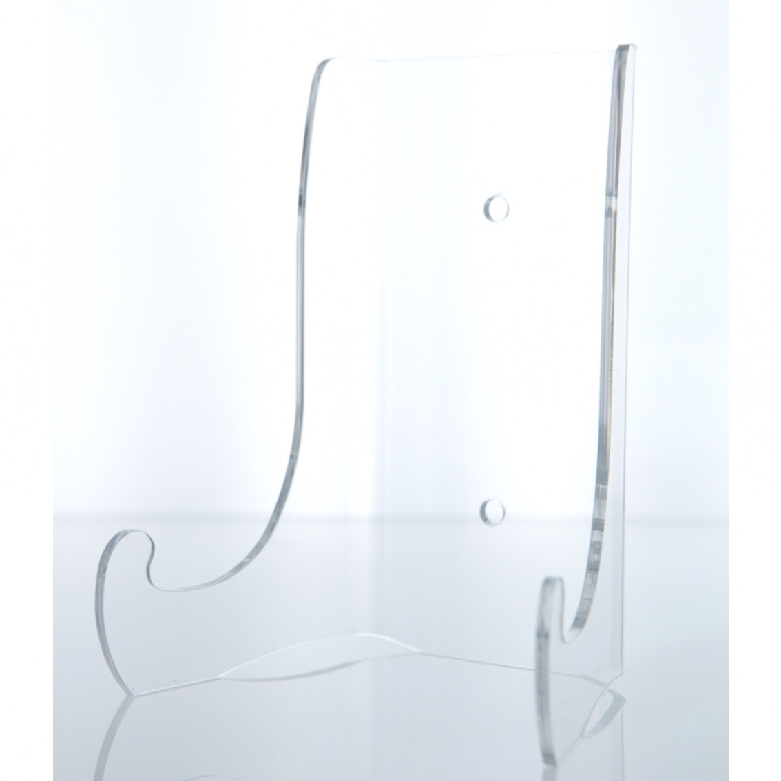Porte-plat plexiglas - Hauteur de l'objet 40cm et 65cm - GE 15