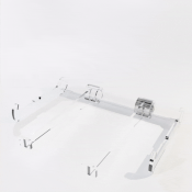 Présentoir plexiglas - Double bras réglable - T5