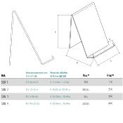 Présentoir en plexiglas livre fermé - SGN1