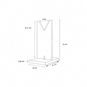Présentoir Plexiglas pour Couteaux & Lames  V1- Hauteur 8 cm 