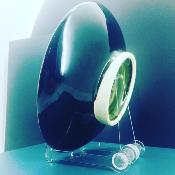 Présentoir Plexiglas pour Assiette - Bras réglable - T3
