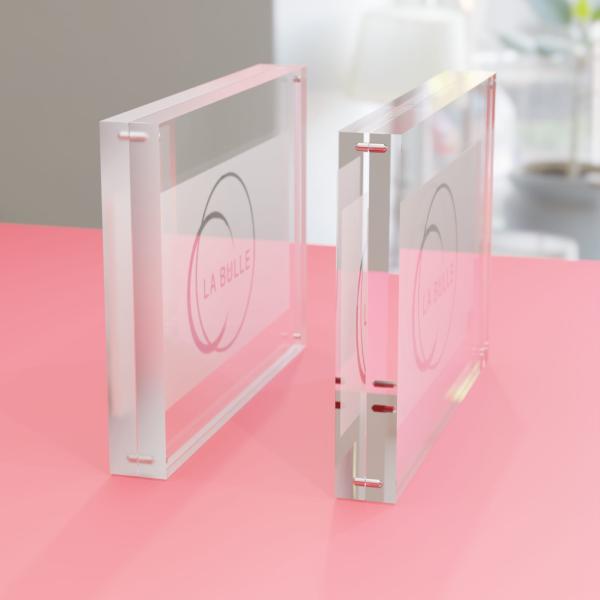 Cadre photo plexiglas, fermeture magnétique - Les Grands Formats 