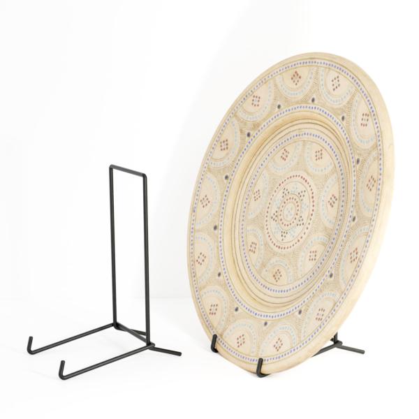 Présentoir Acier  Assiette T1