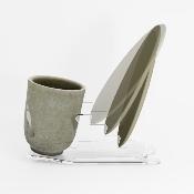 Présentoir en Plexiglas pour Soucoupe & Tasse - Petit 