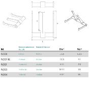 Présentoir plexiglas bras réglable - T4 