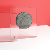 Présentoir Plexiglas pour Pièces de Monnaie de 4 à 5 cm 