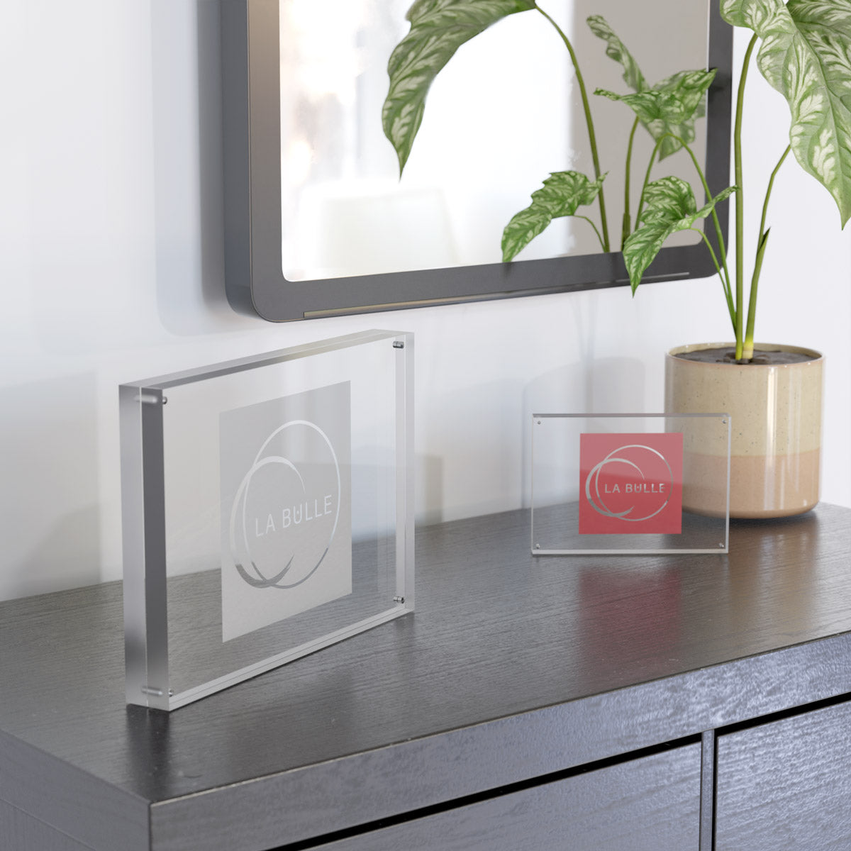 Cadre photo plexiglas fermeture magnétique - Les Grands Formats