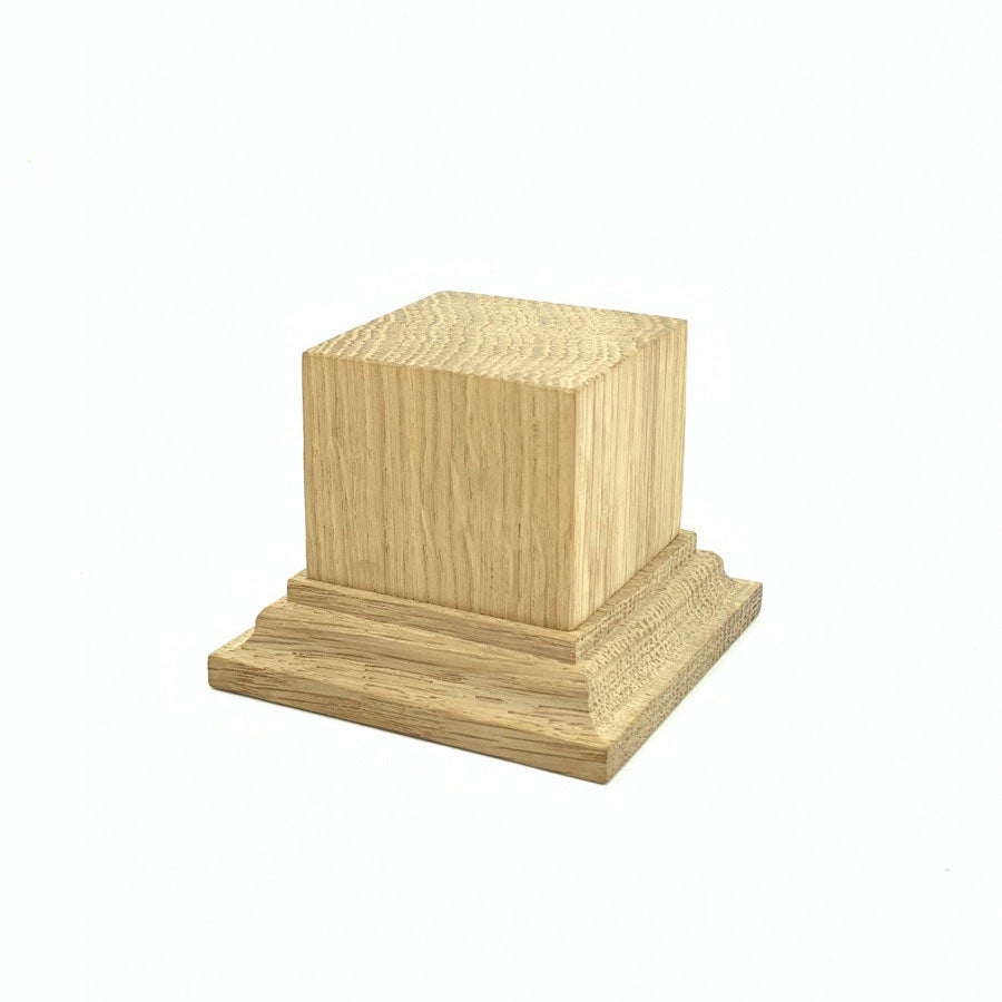 Solid wood display base -BD1