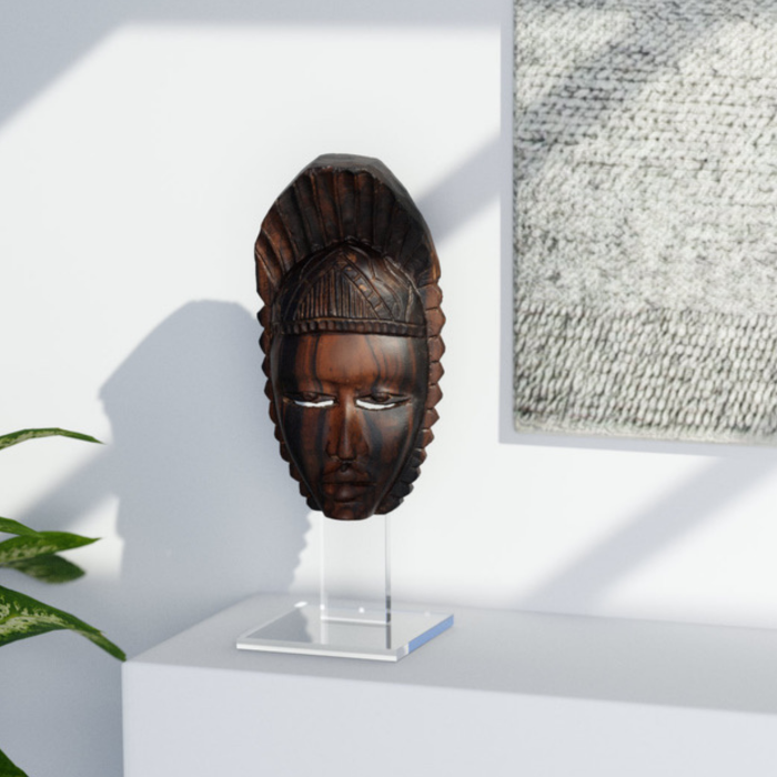 Présentoir Plexiglas pour Masque