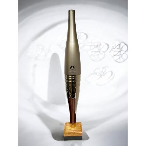 torche olympique sur un socle sur mesure 