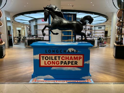 toiletpaper et longchamp 