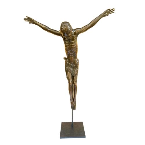 socle sur mesure en acier pour christ 